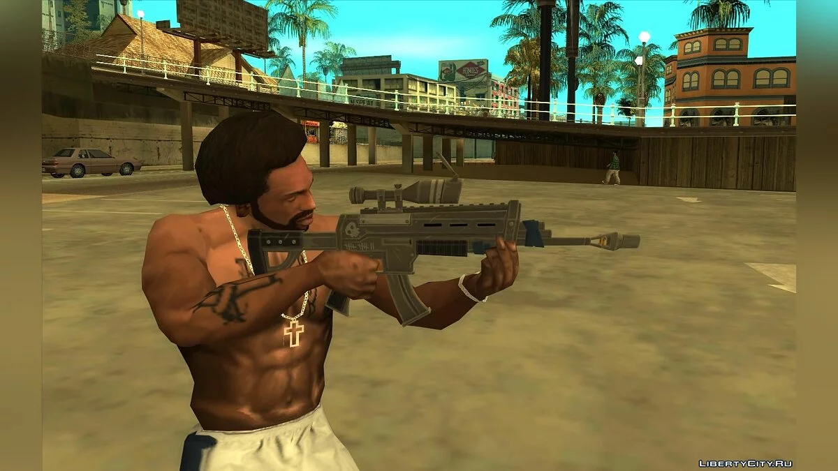 来自 Fortnite 游戏的迷你武器包 / GTA San Andreas