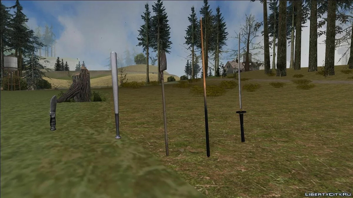 Paquete de armas de ambiente de los 90 Reborn 4.0 (Actualización del 05.07.20) / GTA San Andreas