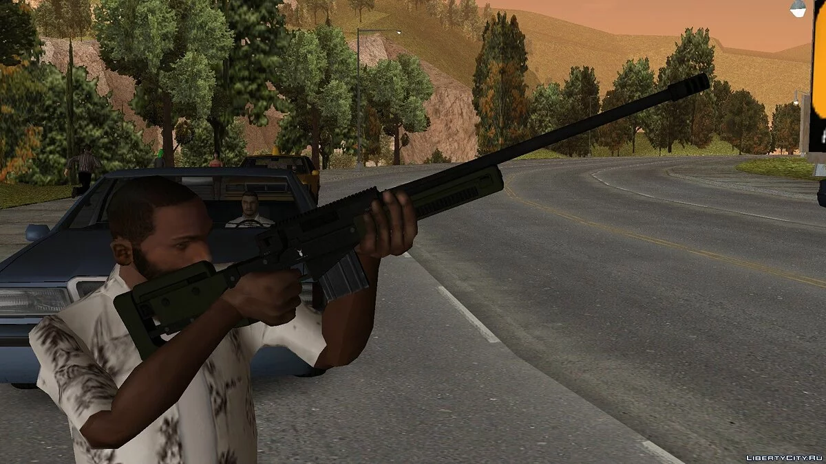 GTA 5 Shrewsbury Sniper Rifle / GTA San Andreas