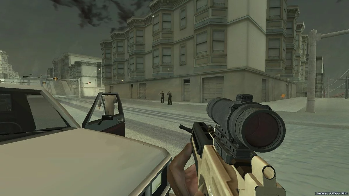 GTA 5 Vom Feuer Advanced Rifle / GTA San Andreas