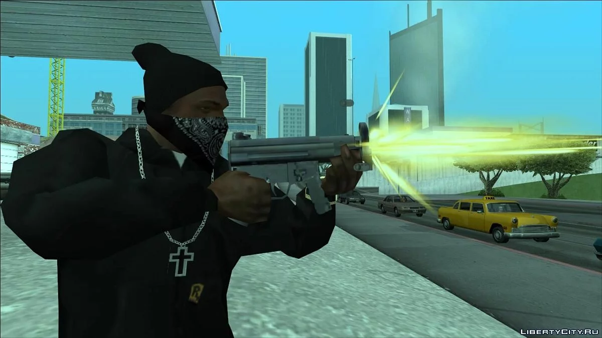Wiederhergestellte BETA-Waffen (MP5k, PSG1, Silenced) / GTA San Andreas