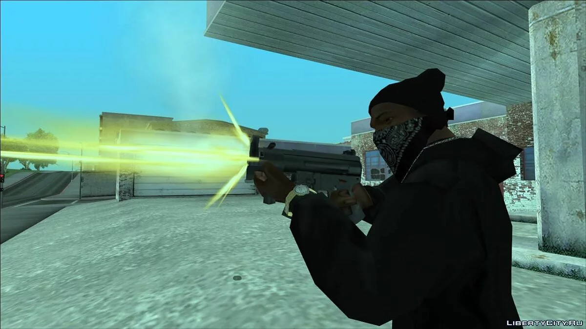 Wiederhergestellte BETA-Waffen (MP5k, PSG1, Silenced) / GTA San Andreas