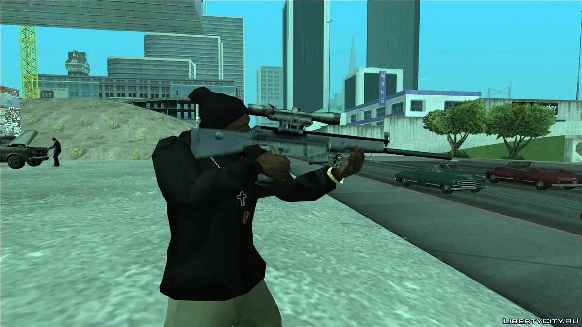 Wiederhergestellte BETA-Waffen (MP5k, PSG1, Silenced) / GTA San Andreas