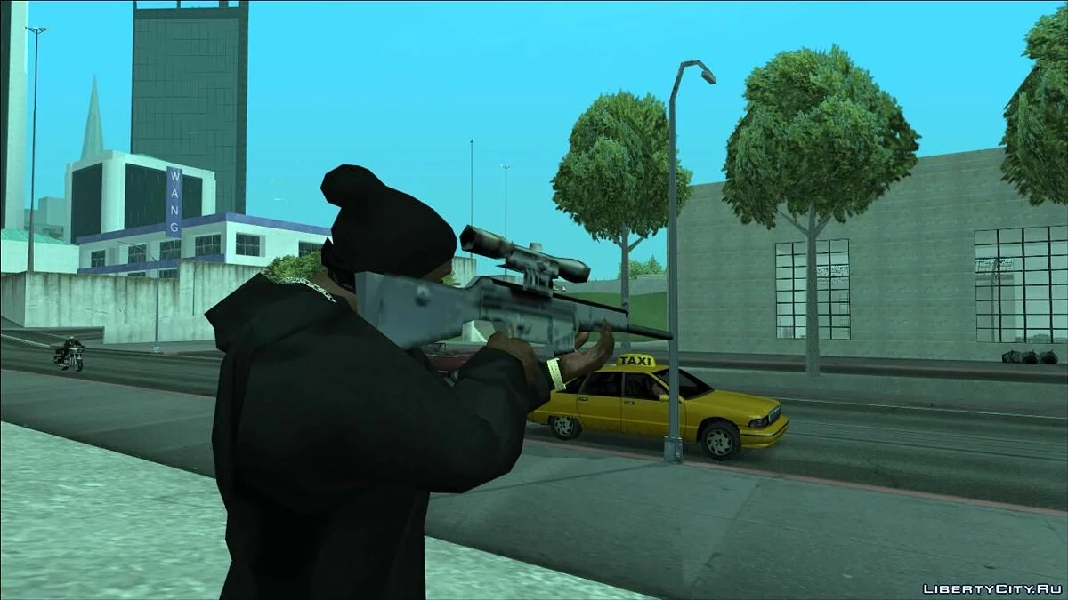 Wiederhergestellte BETA-Waffen (MP5k, PSG1, Silenced) / GTA San Andreas