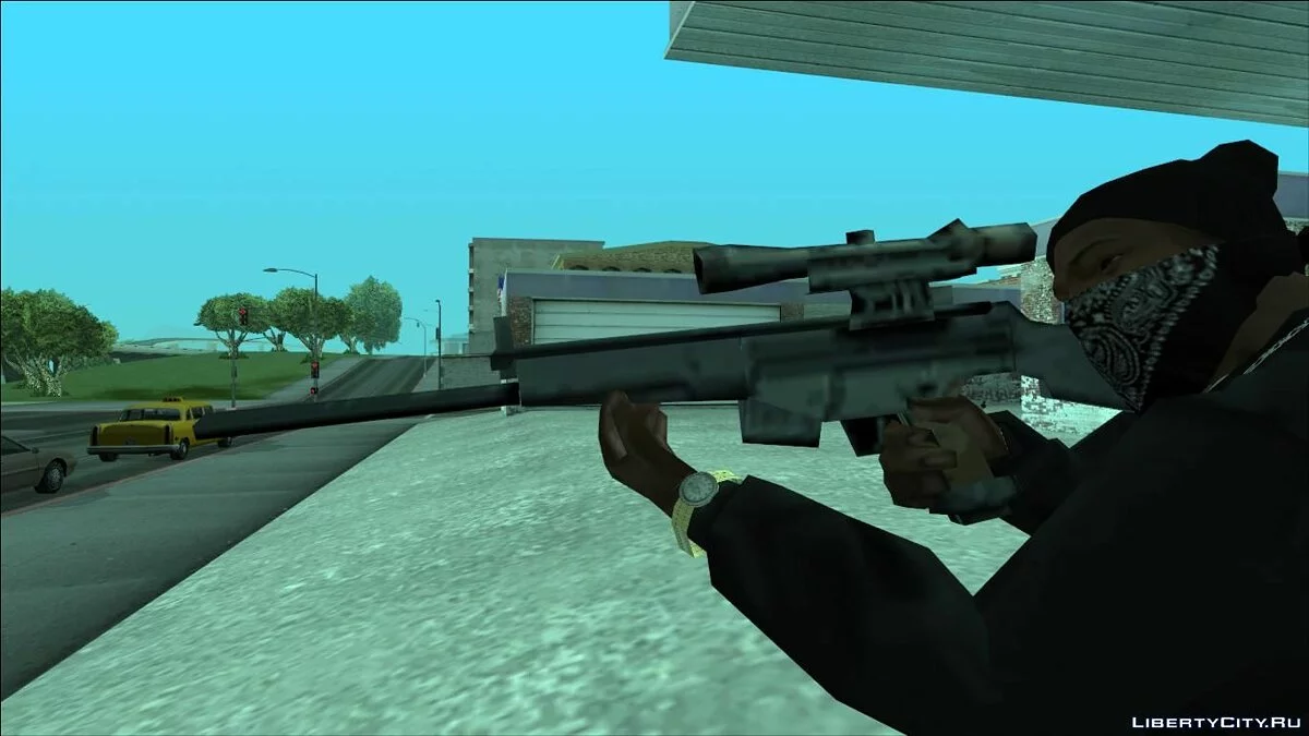 Wiederhergestellte BETA-Waffen (MP5k, PSG1, Silenced) / GTA San Andreas