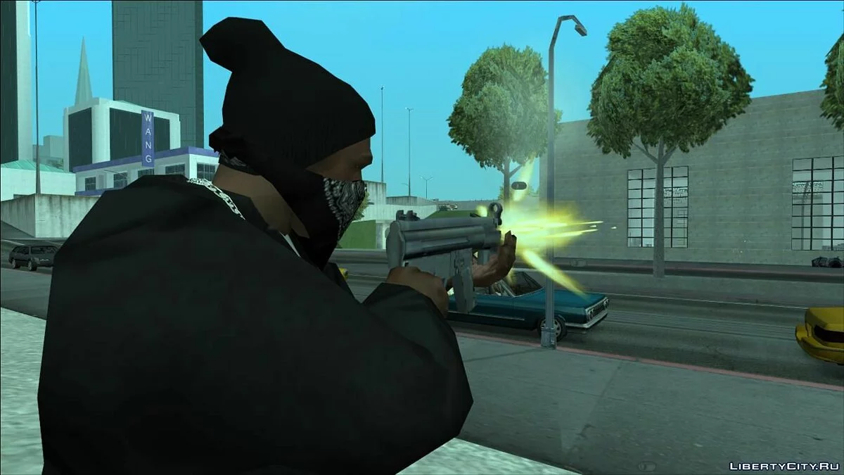 Wiederhergestellte BETA-Waffen (MP5k, PSG1, Silenced) / GTA San Andreas