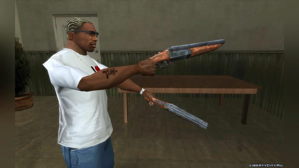 Покращене озброєння NeXtGen + нові звуки та пікапи / GTA San Andreas