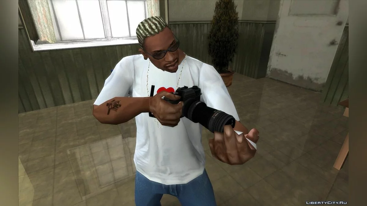 Покращене озброєння NeXtGen + нові звуки та пікапи / GTA San Andreas