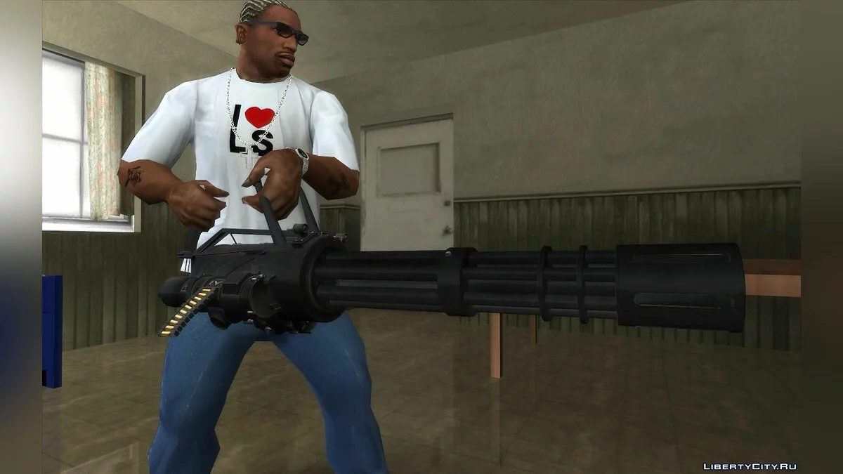 Покращене озброєння NeXtGen + нові звуки та пікапи / GTA San Andreas