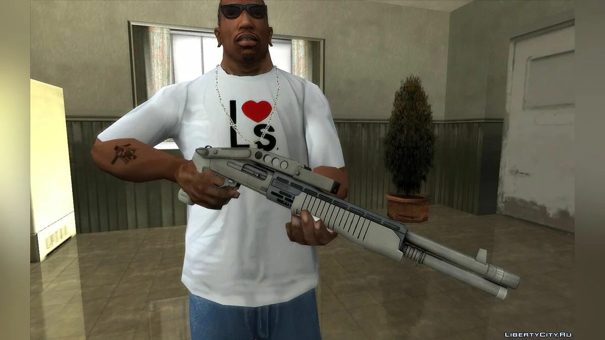 Покращене озброєння NeXtGen + нові звуки та пікапи / GTA San Andreas