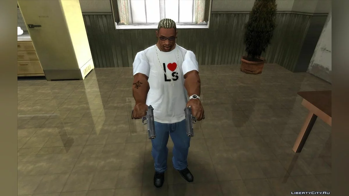 Покращене озброєння NeXtGen + нові звуки та пікапи / GTA San Andreas