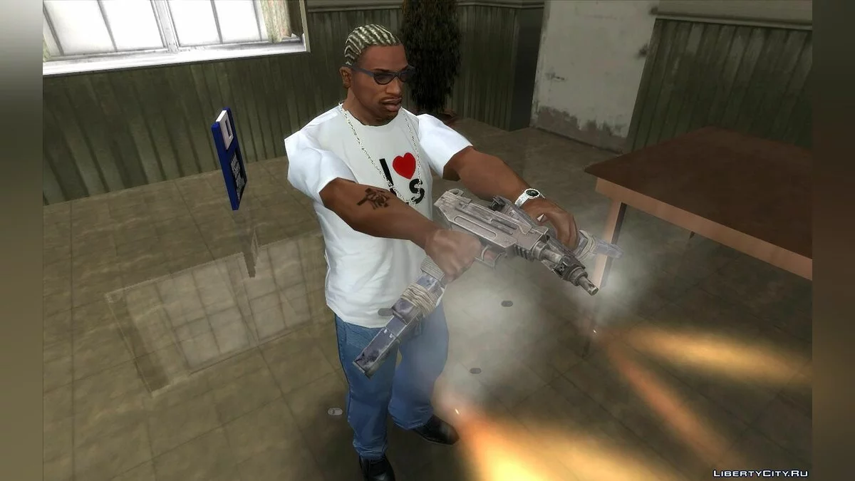 Покращене озброєння NeXtGen + нові звуки та пікапи / GTA San Andreas