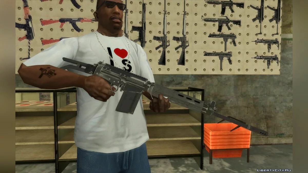 IMBEL IA2 and FN FAL / GTA San Andreas
