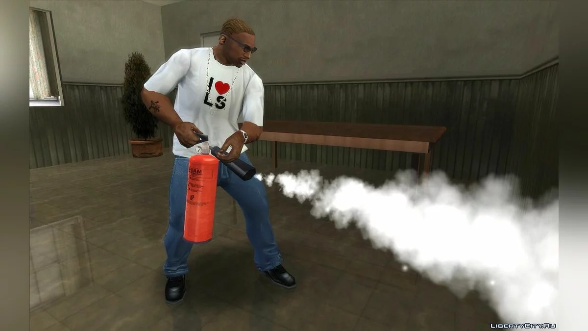 Правильна зброя v1.3 (Ретекстура стандартної зброї HD) / GTA San Andreas