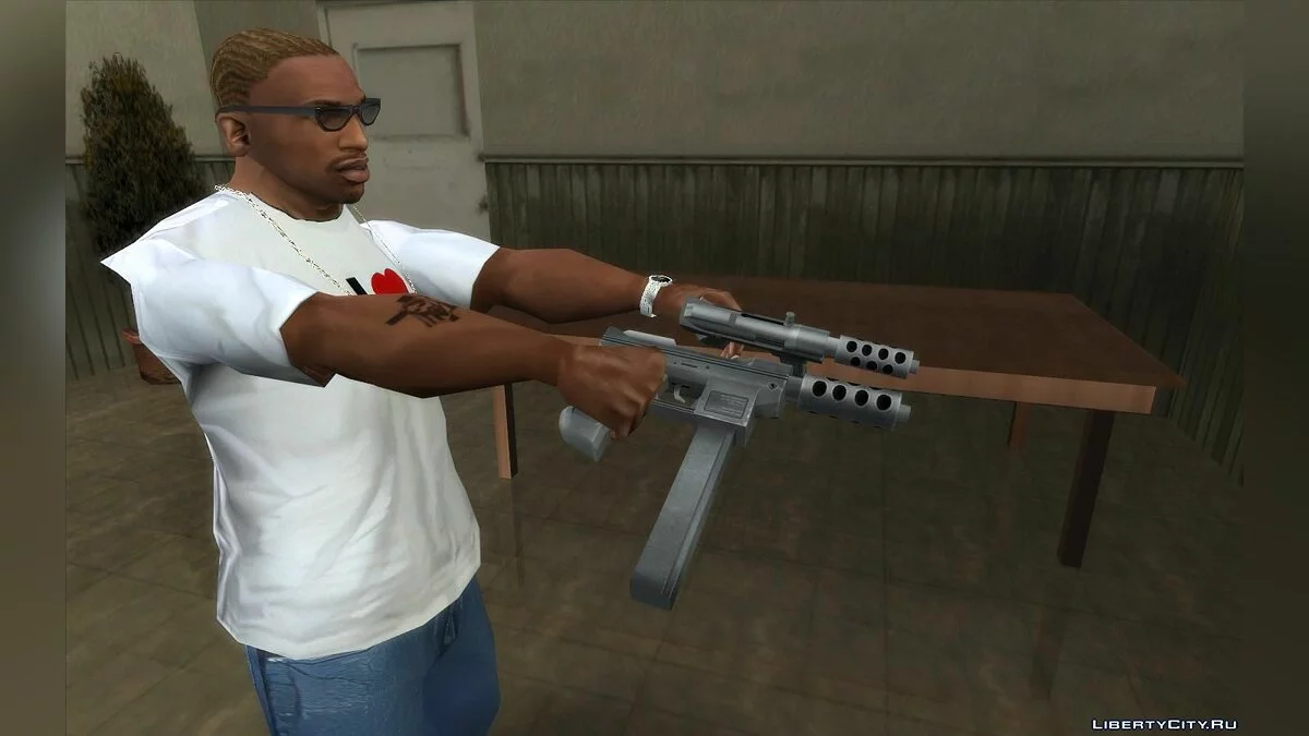 Правильна зброя v1.3 (Ретекстура стандартної зброї HD) / GTA San Andreas