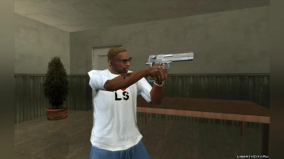 Правильна зброя v1.3 (Ретекстура стандартної зброї HD) / GTA San Andreas