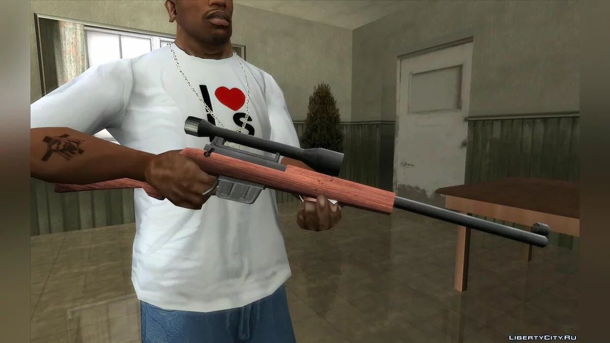 Правильна зброя v1.3 (Ретекстура стандартної зброї HD) / GTA San Andreas