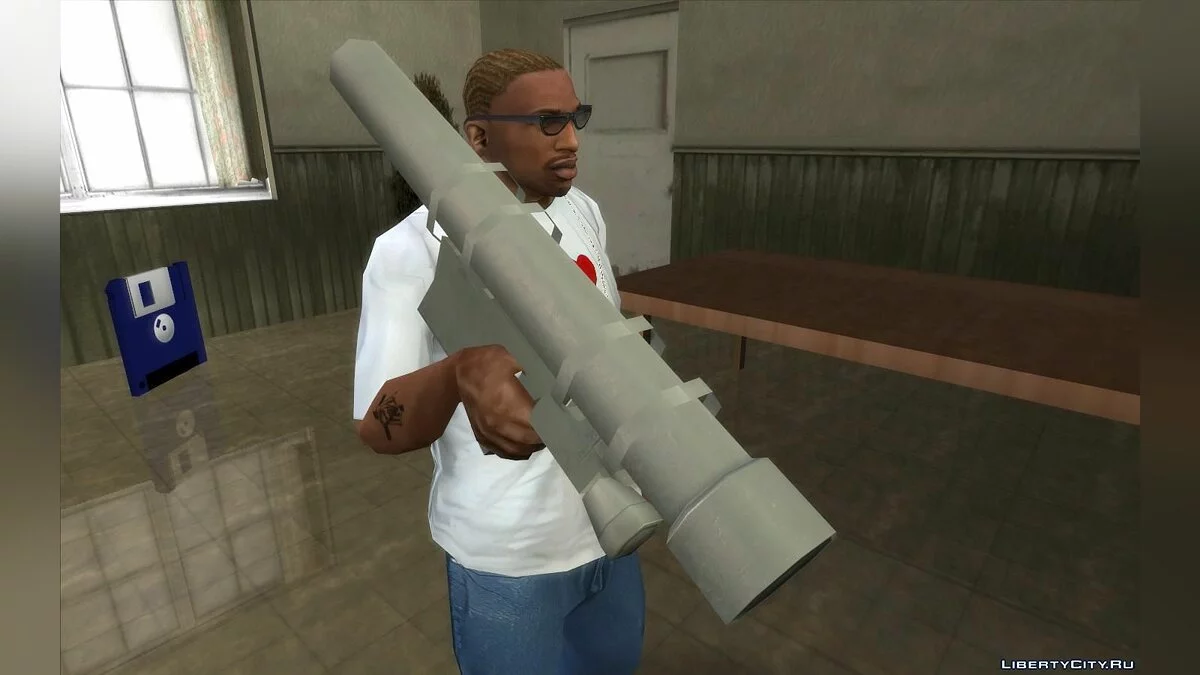 Правильна зброя v1.3 (Ретекстура стандартної зброї HD) / GTA San Andreas