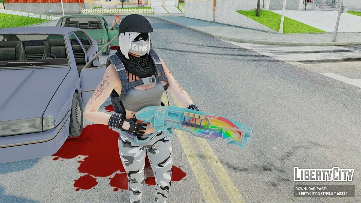 Regenbogenwaffen / GTA San Andreas