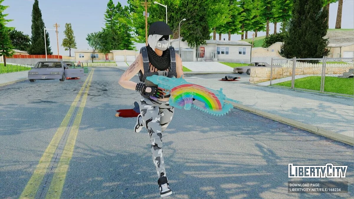 Regenbogenwaffen / GTA San Andreas