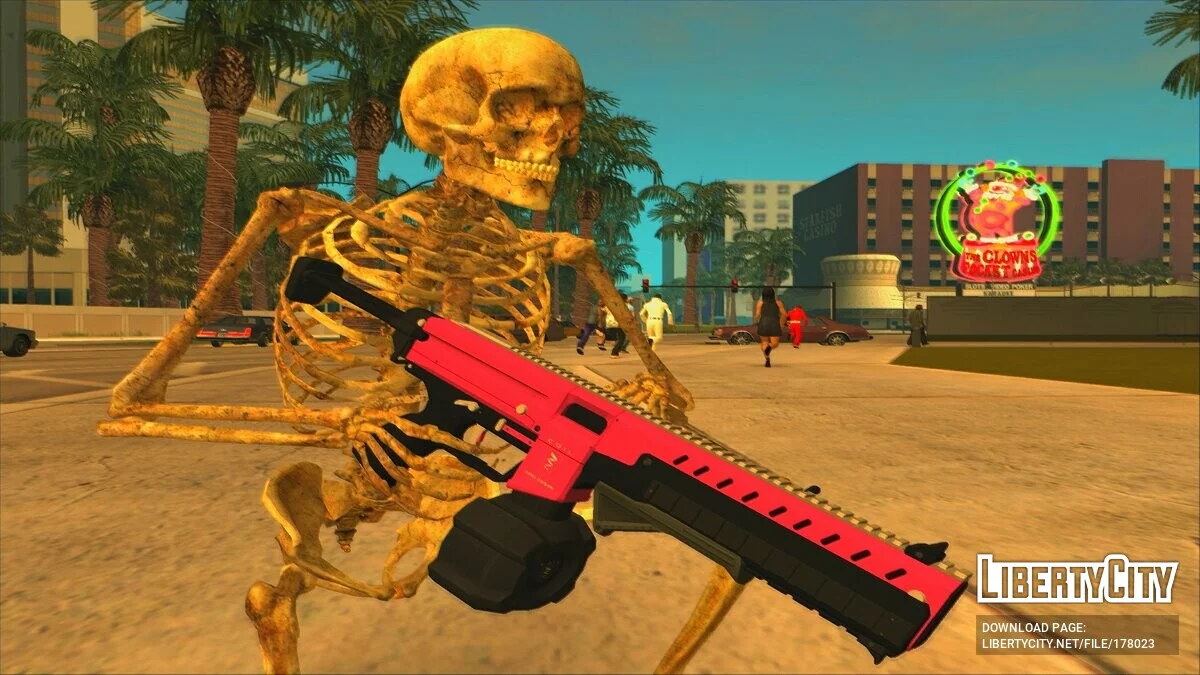 GTA 5 Coil Combat PDW / GTA San Andreas