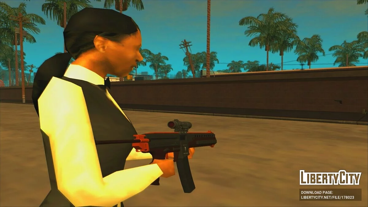 GTA 5 Coil Combat PDW / GTA San Andreas