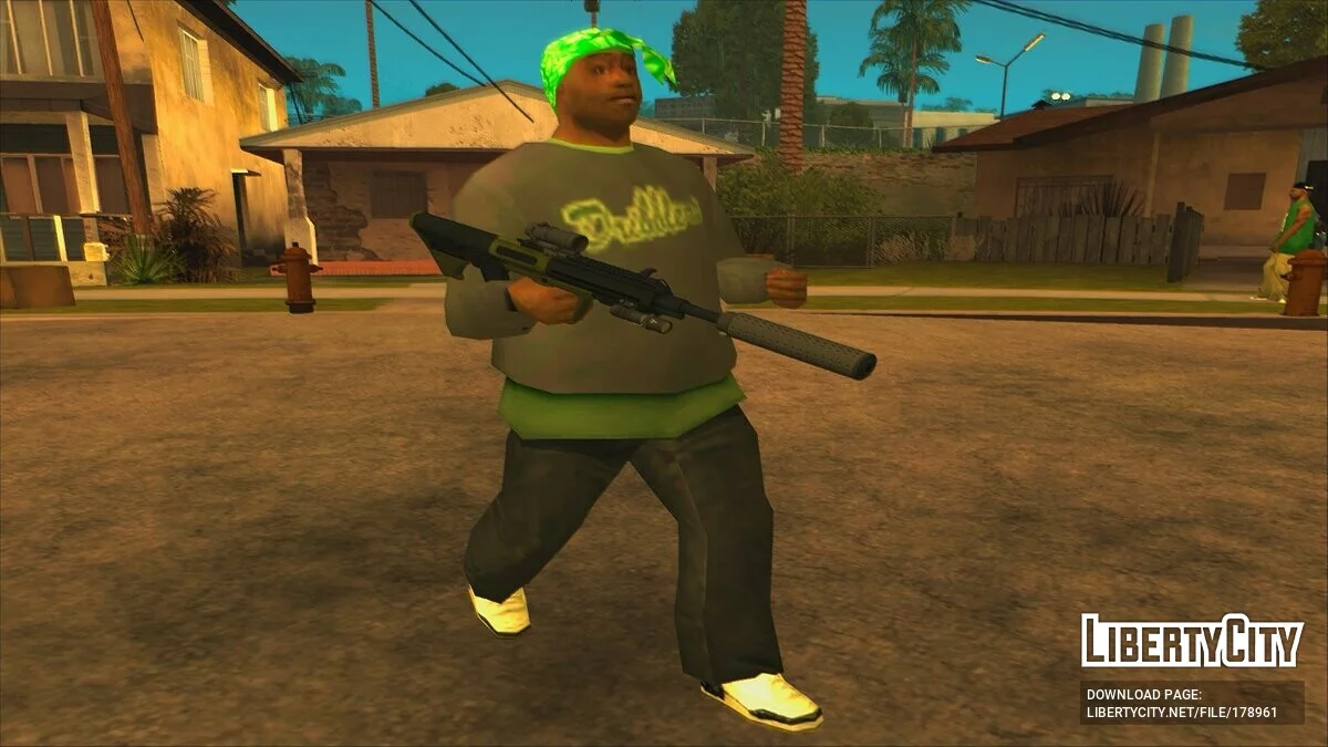 GTA 5 Vom Feuer Military Rifle / GTA San Andreas