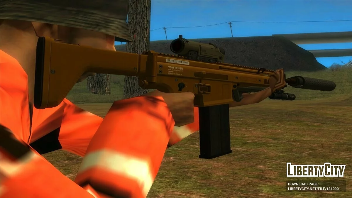 GTA 5 Vom Feuer Senapan Berat / GTA San Andreas