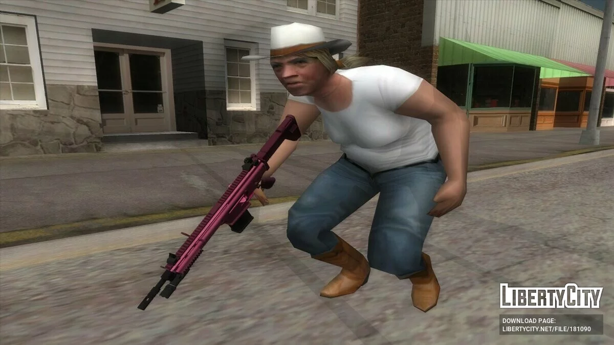 GTA 5 Vom Feuer Senapan Berat / GTA San Andreas