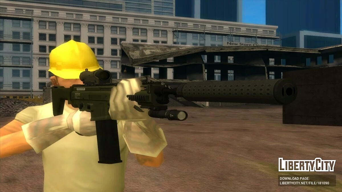 GTA 5 Vom Feuer Senapan Berat / GTA San Andreas