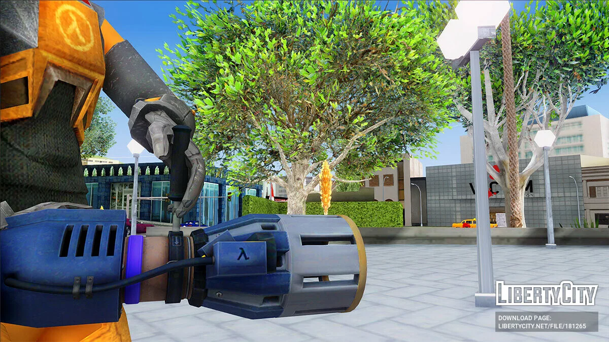 Koleksi senjata dari Black Mesa / GTA San Andreas