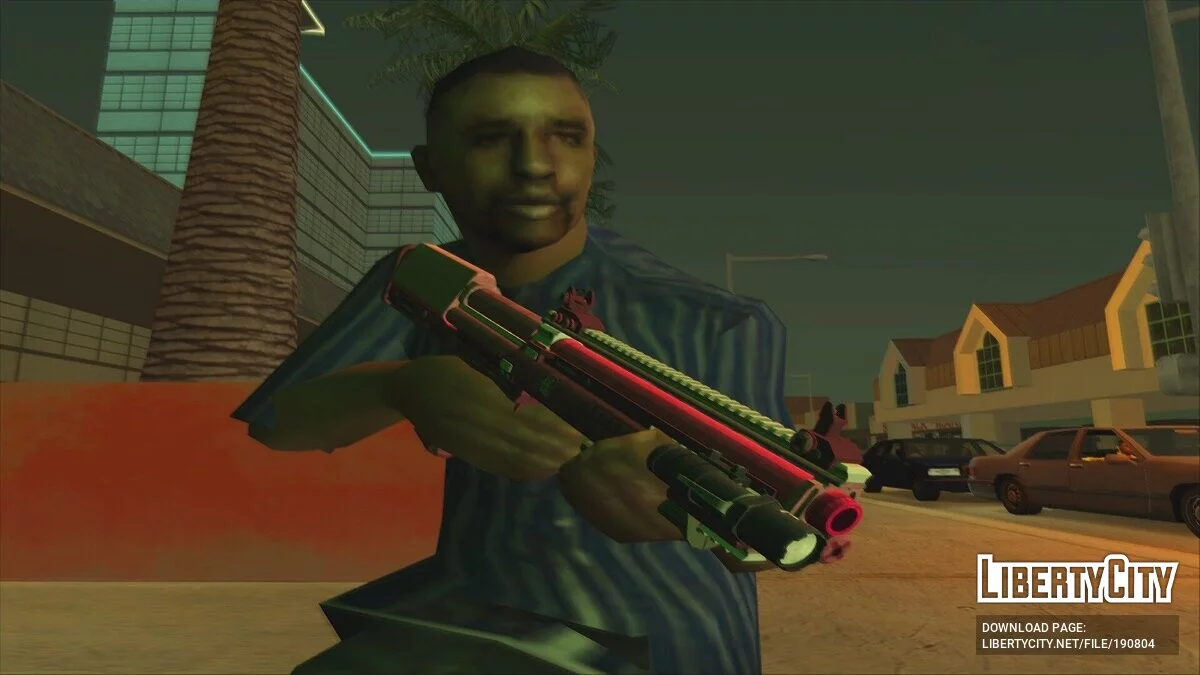 GTA 5 Hawk & Little Bullpup Shotgun / GTA San Andreas