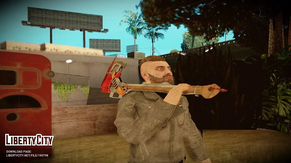 Збірка зброї з Atomic Heart / GTA San Andreas