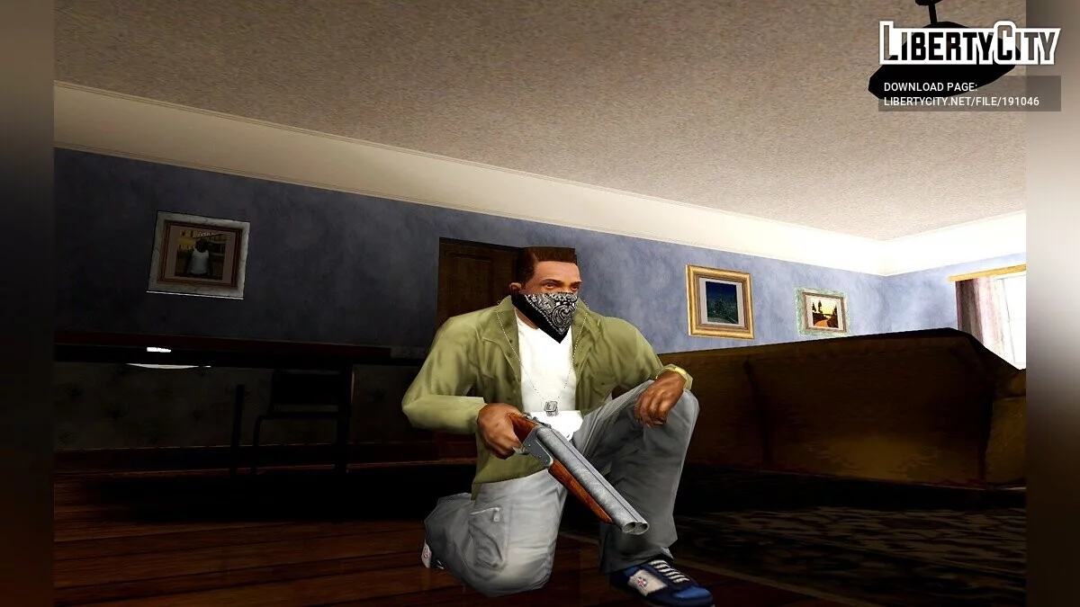 Collection of improved weapons / GTA San Andreas