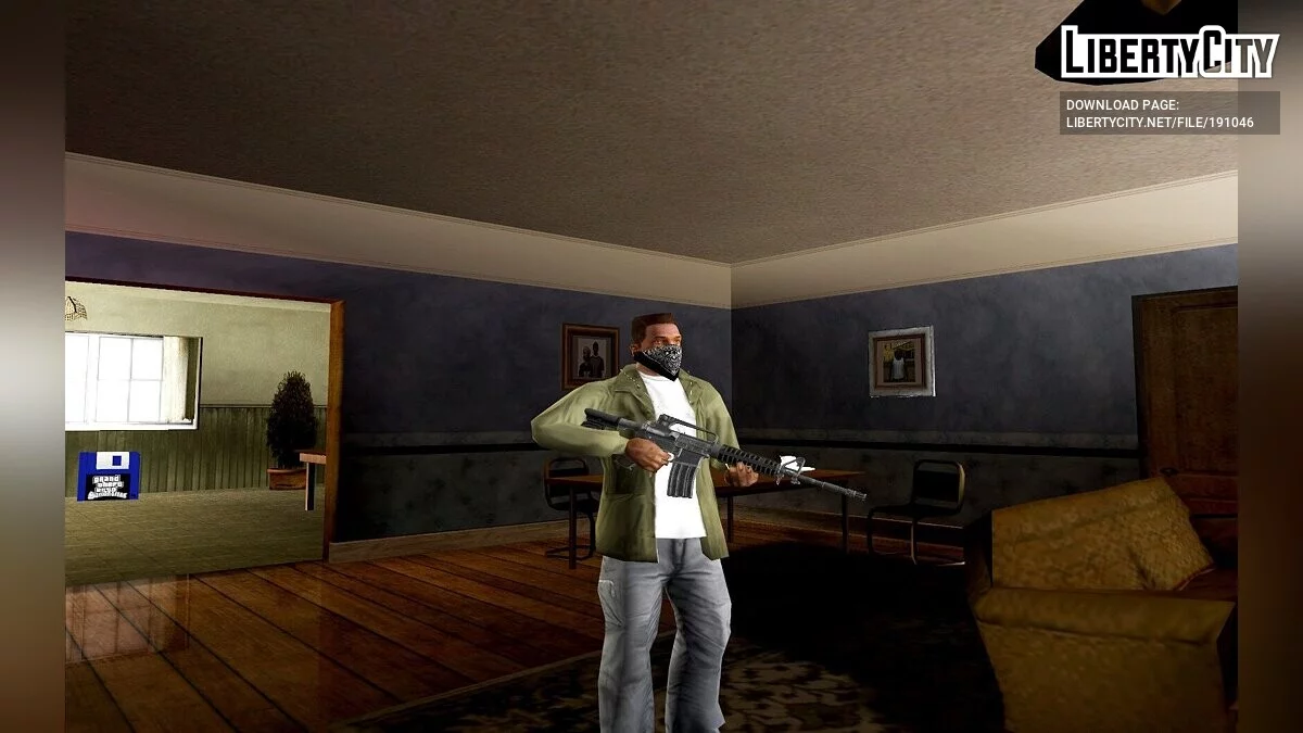 Collection of improved weapons / GTA San Andreas