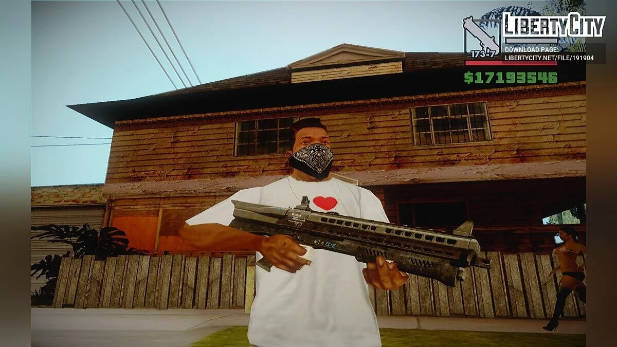 Збірка зброї з Call Of Duty / GTA San Andreas