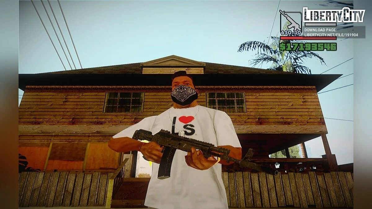 Збірка зброї з Call Of Duty / GTA San Andreas