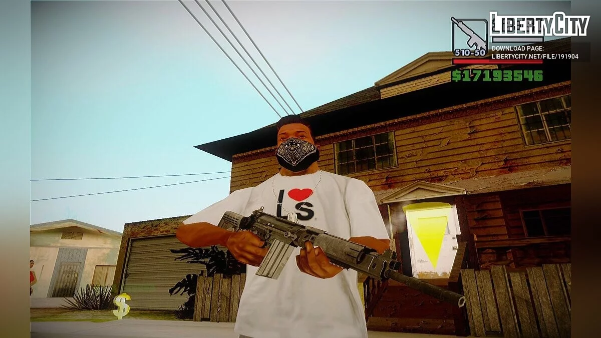 Збірка зброї з Call Of Duty / GTA San Andreas