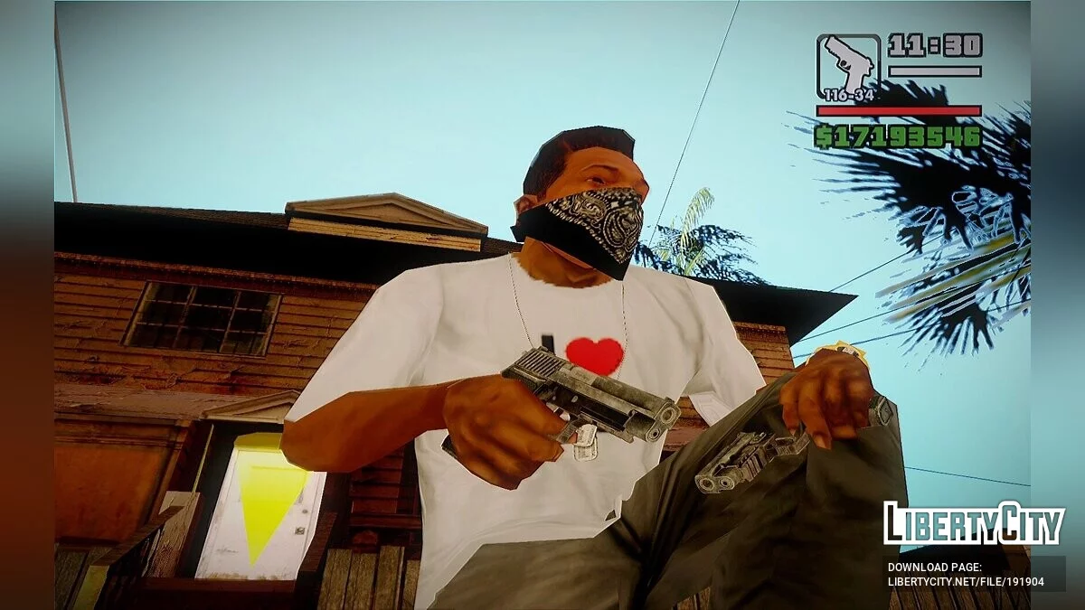 Збірка зброї з Call Of Duty / GTA San Andreas
