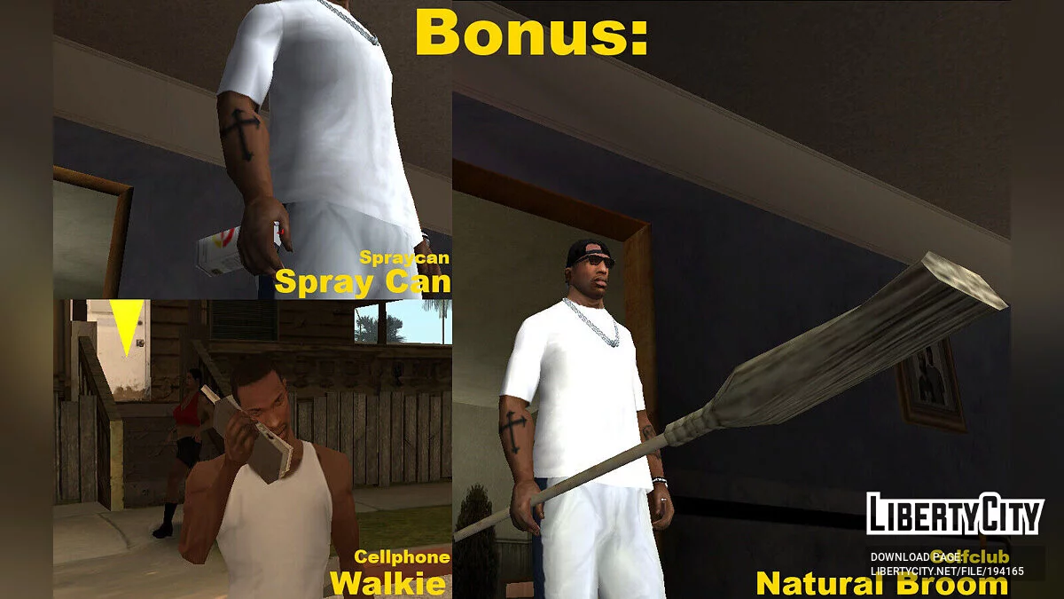 Збірка зброї з The Warriors (SA) / GTA San Andreas