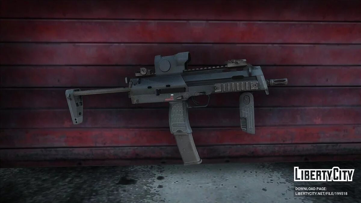 Coleção de armas táticas HD / GTA San Andreas