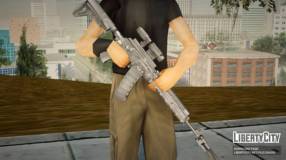 Pack of AK-12 assault rifles / GTA San Andreas