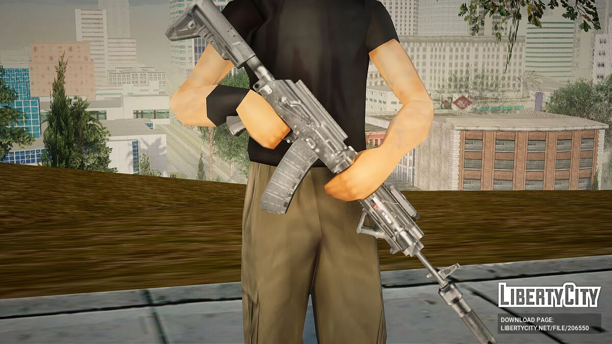 Pack of AK-12 assault rifles / GTA San Andreas