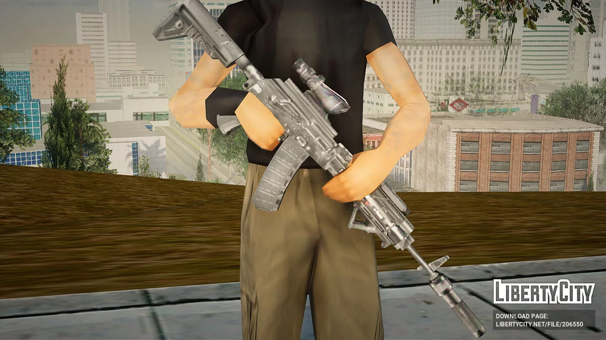 Pack of AK-12 assault rifles / GTA San Andreas