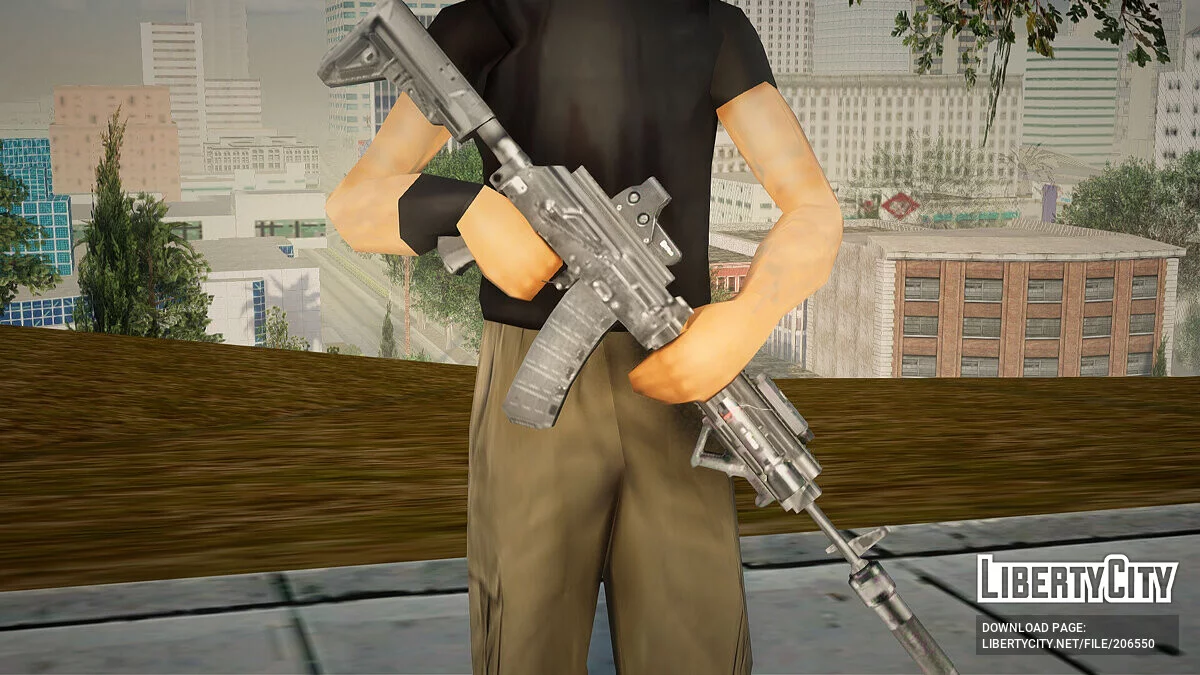 Pack of AK-12 assault rifles / GTA San Andreas