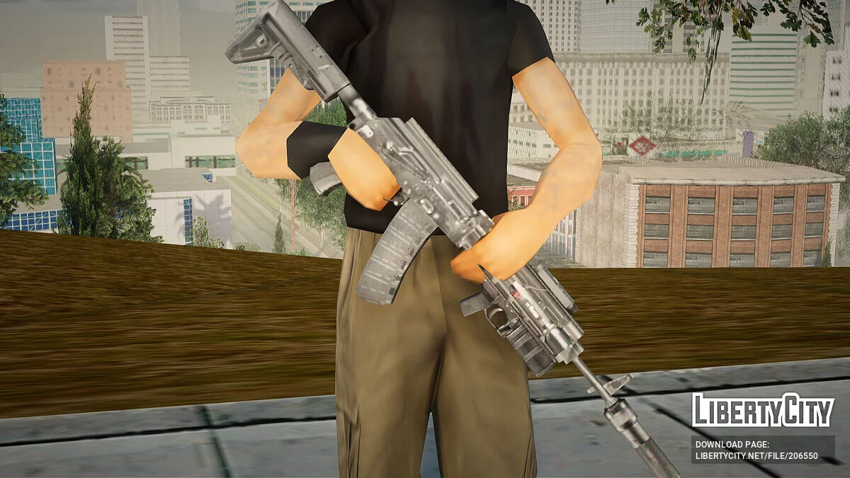 Pack of AK-12 assault rifles / GTA San Andreas