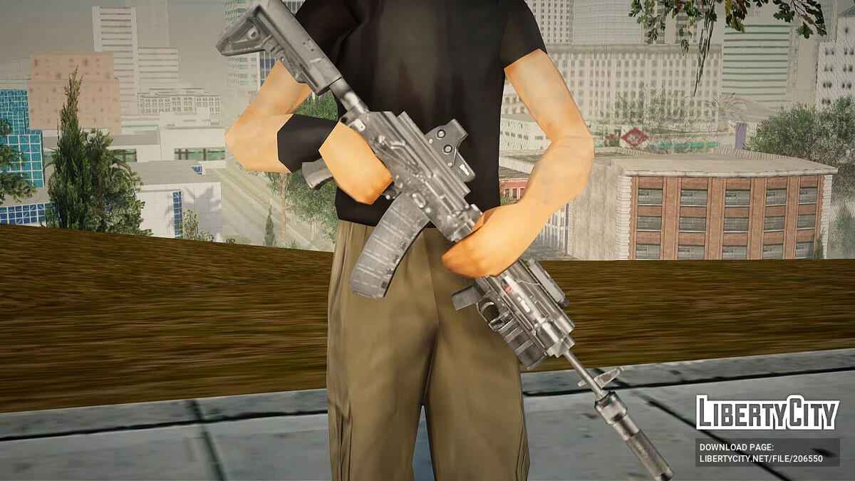 Pack of AK-12 assault rifles / GTA San Andreas