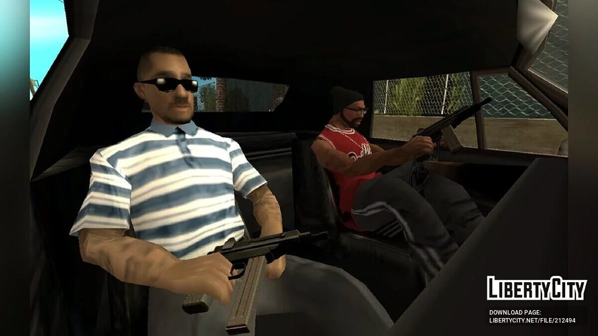 Pacote de Pistolas de Zombie Hunter: Invasion / GTA San Andreas