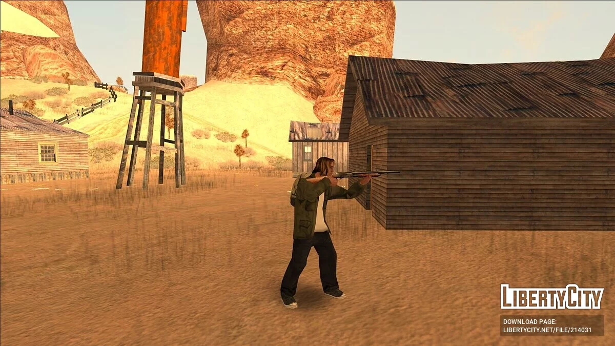 مجموعة أسلحة Resident Evil 4 (2005) / جي تي إيه سان أندرياس