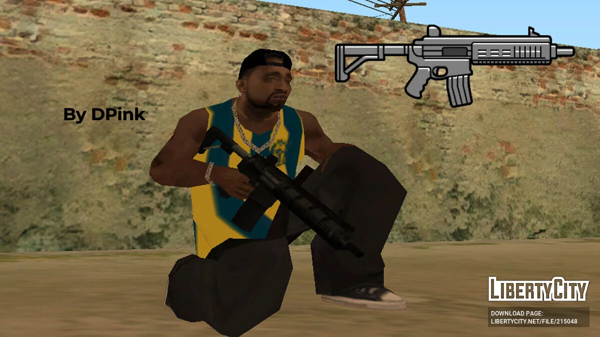 SA Styled GTA 5 Weapons Pack v2 (Update) / GTA San Andreas